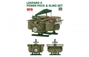 Rye Field Modèle 2050 Leopard 2 Powerpack et ensemble de sangle 1/35