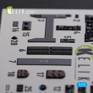 Décalcomanies 3D intérieures KELIK K72104 HE-219 UHU pour maquette Dragon au 1/72 – image 7