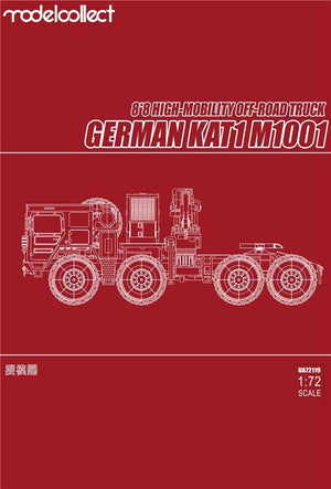 Modelcollect UA72119 German MAN KAT1M1001 8x8 HIGH-Mobility off-road truck 1/72 – zdjęcie 2