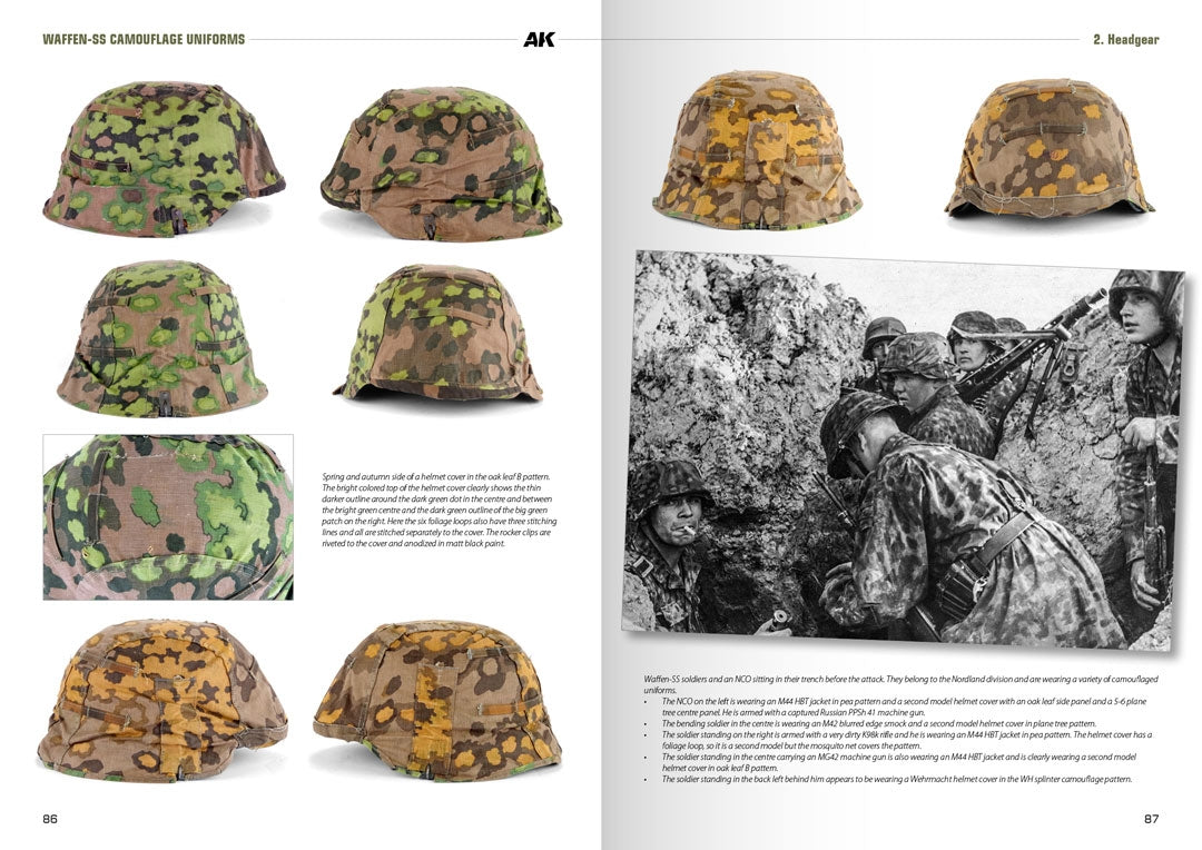 AK Interactive AK130008 UNIFORMES DE CAMOUFLAGE WAFFEN-SS PAR WERNER PALINCKX (Anglais)  – immagine 7
