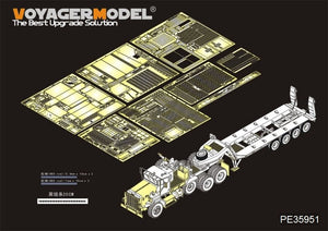 Voyager Model PE35951 Semi-remorque pour engins lourds M911 C-HET et M747 de l&amp;#39;armée américaine moderne pour MENG SS-013 1/35