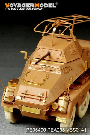 Maquette Voyager PE35490 Sd.Kfz.232 8 ROD allemand de la Seconde Guerre mondiale, version initiale pour AFV 35232, échelle 1/35 – immagine 7