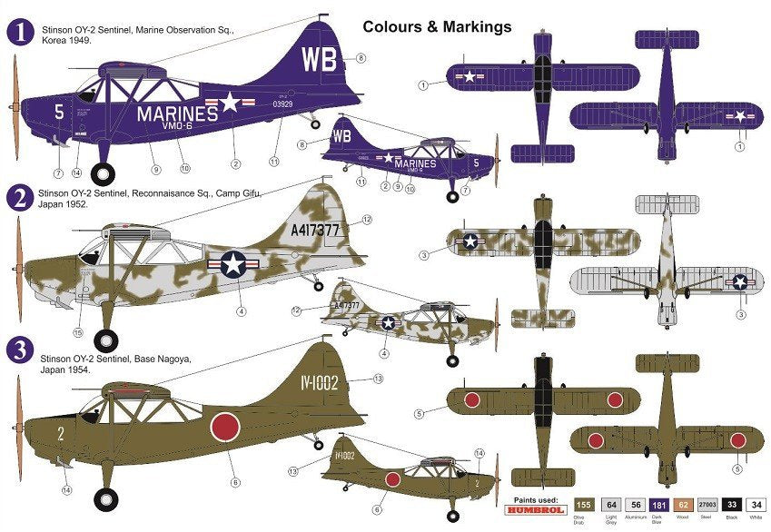 AZ Modèle AZ7589 Stinson OY-2 Sentinelle (1/72) – image 2