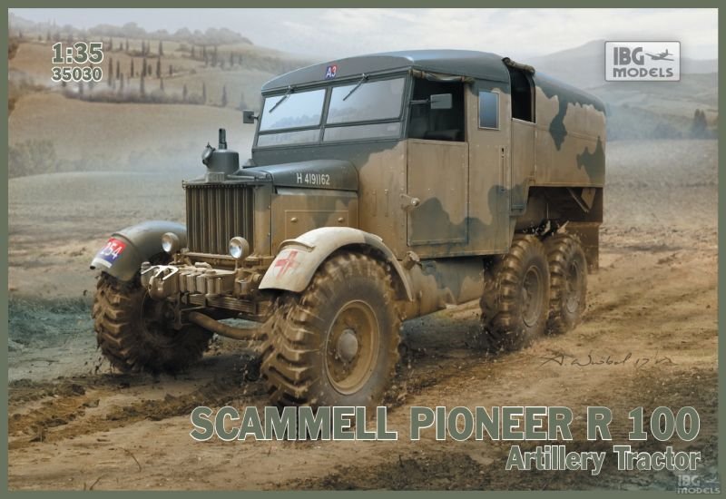 Tracteur d'artillerie IBG 35030 Scammell Pioneer R100 (1/35)