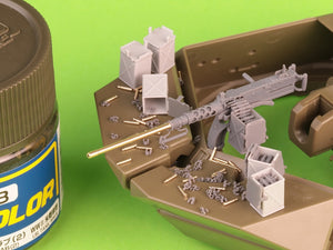Maquette Master GM-35-070 Browning M2HB calibre .50 (12,7 mm) - avec support pour chasseur de chars M10 (berceau D70627 avec petite boîte à munitions D68375) 1/35 – image 10