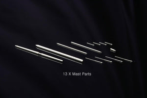MK1 Design MS-20007 USS IOWA MAST DETAIL-UP SET 1/200 – imagen 3