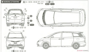 Fujimi 039787 Toyota Estima G/X/Aeras G Paquet 1/24 – Bild 11