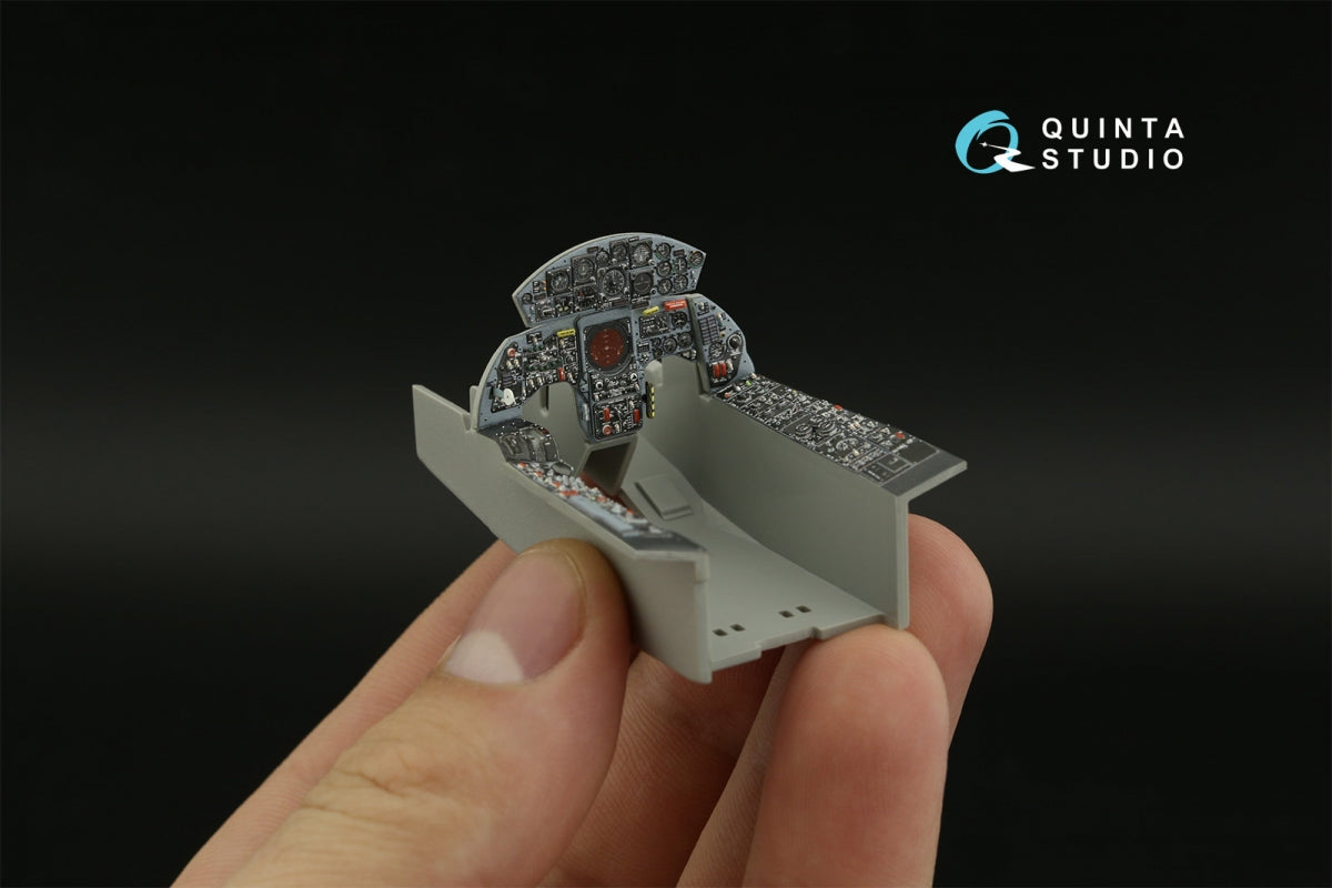 Intérieur coloré imprimé en 3D sur papier décalcomanie Quinta Studio QDS-32180 F-104S (Italeri) (petite version) 1/32 – Bild 9