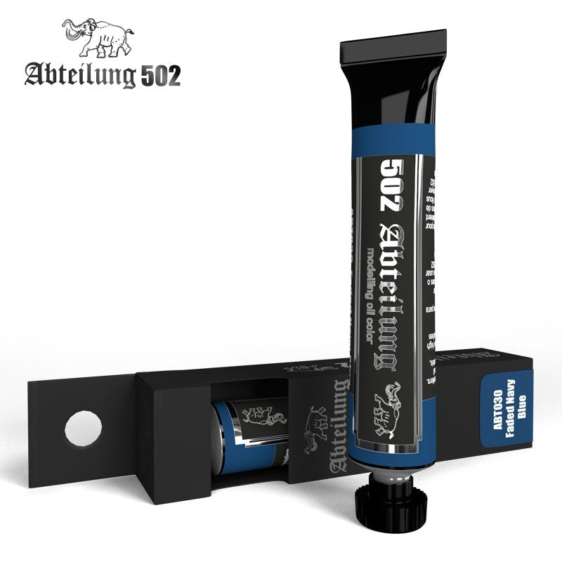 502 Abteilung ABT030 Bleu Marine Délavé