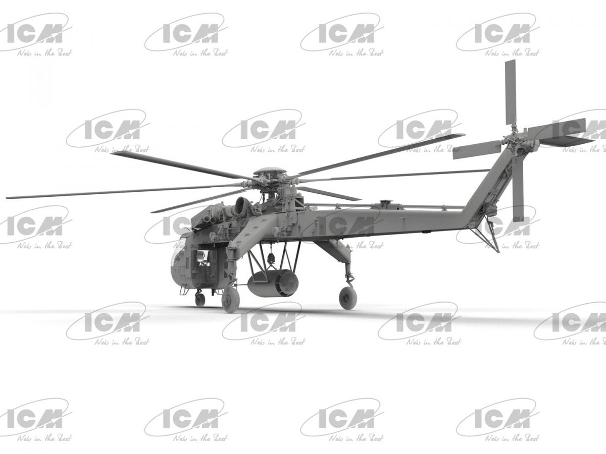 ICM 53055 Sikorsky CH-54A Tarhe avec bombe M-121 1/35 – immagine 3
