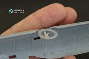 Intérieur imprimé en 3D et coloré sur papier décalcomanie Quinta Studio QD48100 IL-4 (pour kit Xuntong) 1/48 – image 7