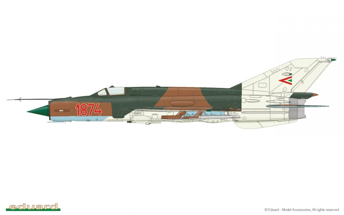 Eduard 8232 MiG-21BIS 1/48 – immagine 18