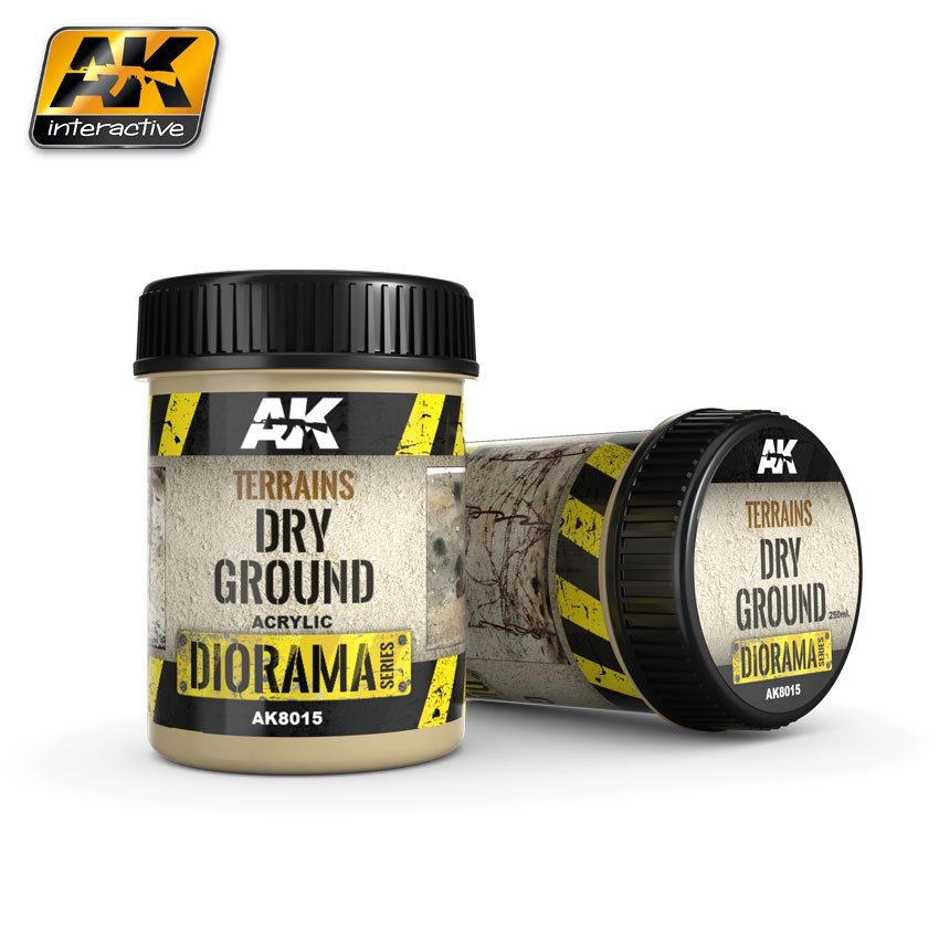 AK Interactive AK8015 Terrains Secs 250ML