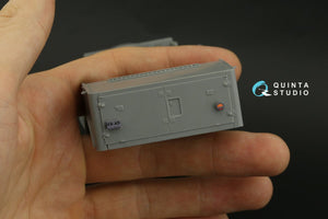 Intérieur imprimé en 3D et coloré sur papier décalcomanie Quinta Studio QD35071 Mercedes-Benz L1500A (MiniArt) 1/35  – immagine 7