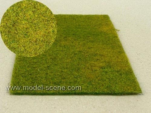 Scène miniature F003 Prairie coupée - Fin d&amp;#39;été