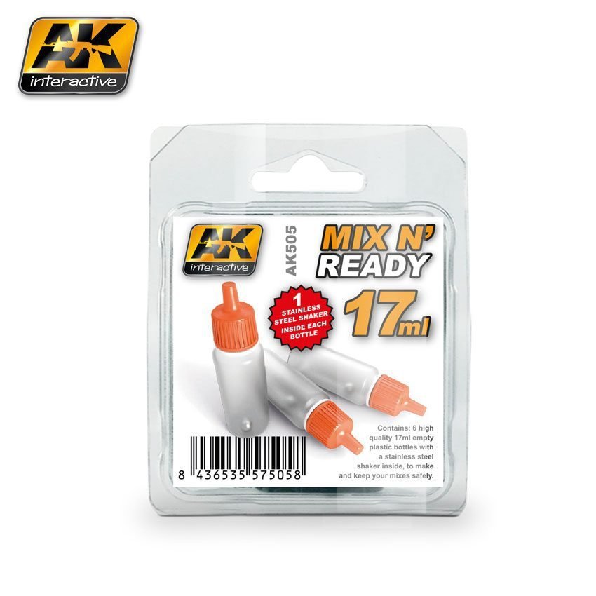 AK Interactive AK505 MIX N' READY 6x17ml
