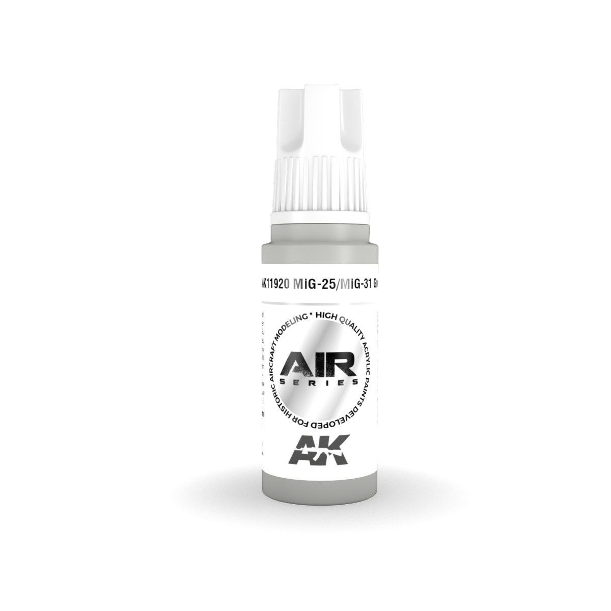 AK Interactive AK11920 MIG-25/MIG-31 GRIS – AIR 17 ml – image 2
