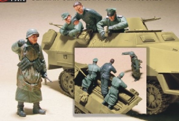 Ventilateur Hobby HF560 ALLEMAND Sd. Kfz. 251/1 CREW-4 FIGURINES 1/35