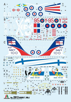 Italeri 2813 Hawk T Mk. I 1/48 – imagen 3