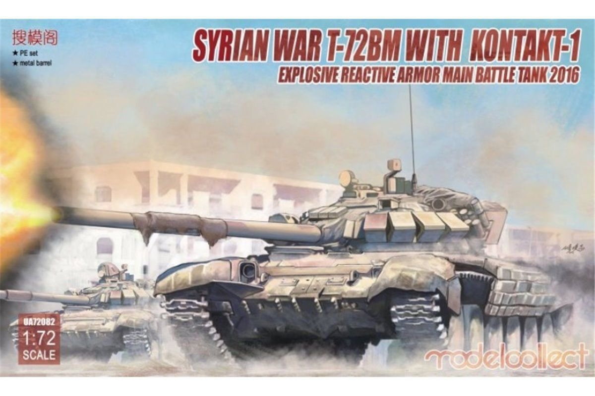 Modelcollect UA72082 Guerre syrienne T-72BM 1/72