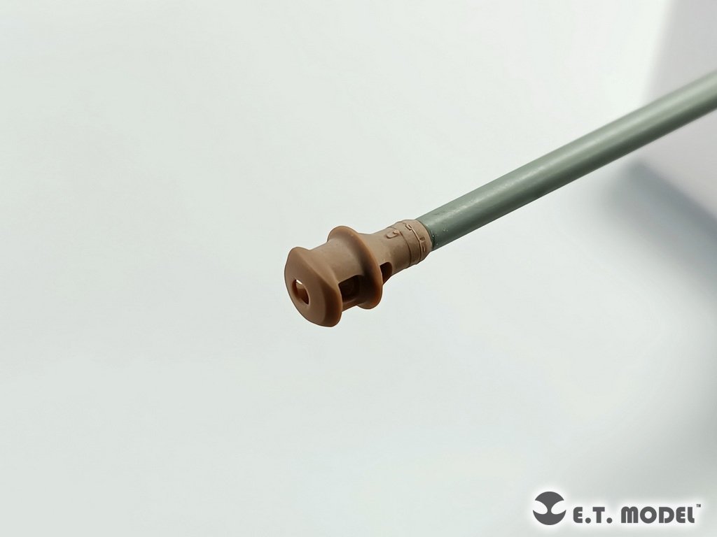 ET Model P35-302 WWII Allemand 75mm KwK/Pak40 Frein de bouche Type 2 (Impression 3D) 1/35 – image 3