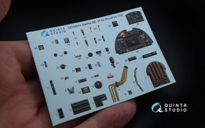 Intérieur imprimé en 3D et coloré sur papier décalcomanie pour Spitfire Mk. IX (Quinta Studio QD32044) (pour maquette Revell) au 1/32 – immagine 3