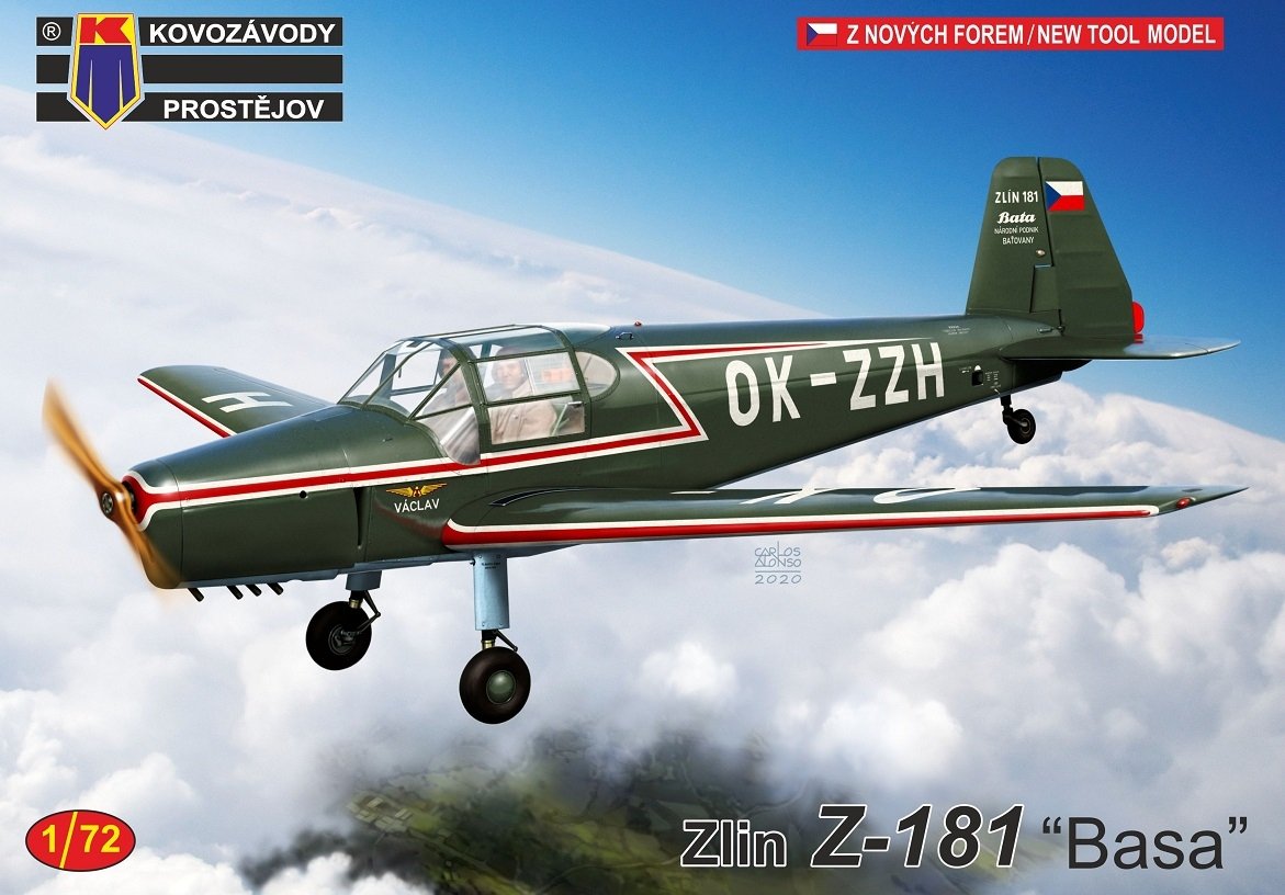 Kovozavody Prostejov KPM0229 Zlin Z-181 « Basa » 1/72