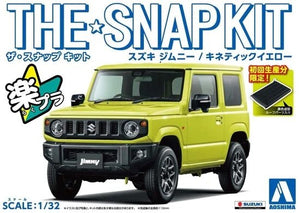 Aoshima 05776 Kit à emboîter Suzuki Jimny / Jaune cinétique 1/32