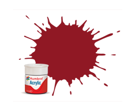 Humbrol AB0020 20 Peinture acrylique brillante cramoisie 14 ml
