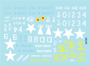Star Decals 35-C1221 M3 et M3A1 Stuart. Armée américaine, échelle 1/35 – Bild 2