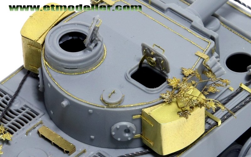Maquette ET E72-006 Tigre allemand de la Seconde Guerre mondiale, production initiale pour DRAGON 7370 au 1/72 – image 5