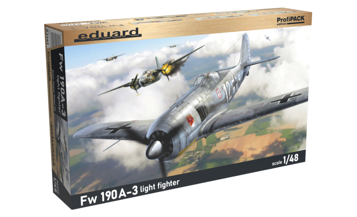 Eduard 82141 Fw 190A-3 chasseur léger, édition ProfiPACK, échelle 1/48 – immagine 2