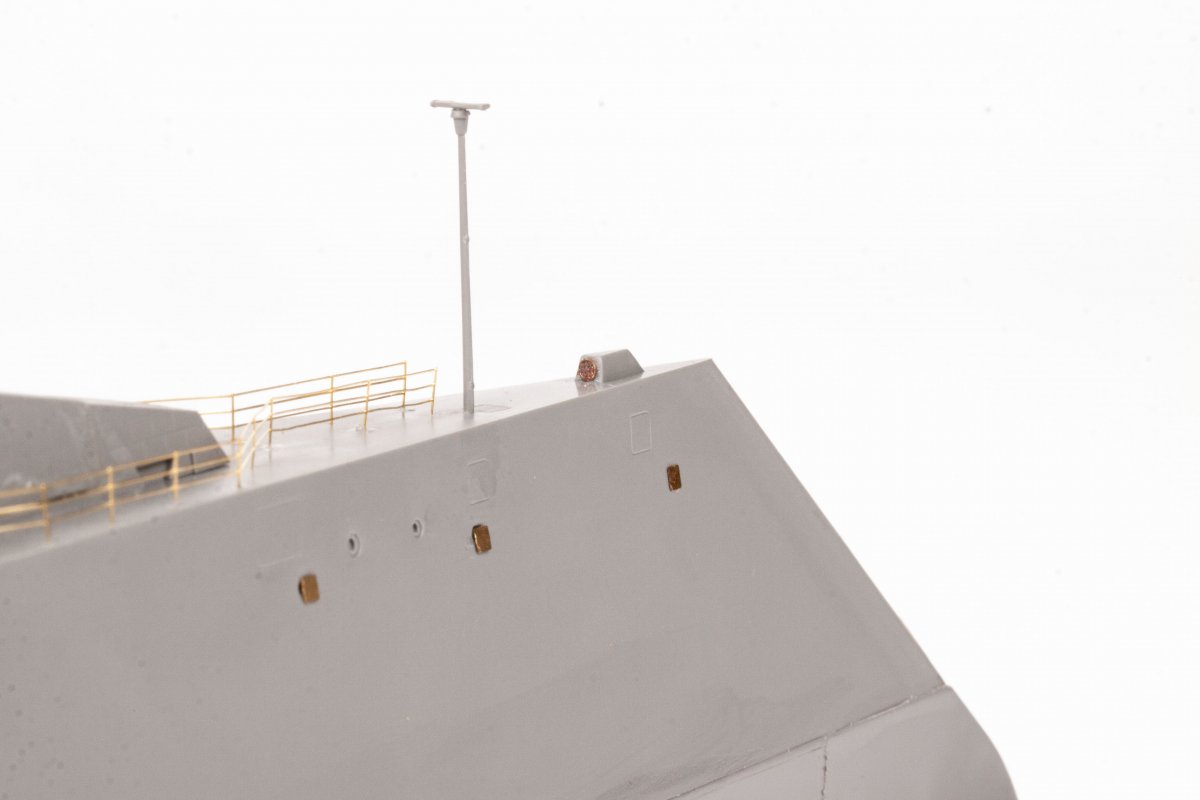 Maquettes Eduard 53288 USS DDG-1000 Zumwalt SNOWMAN, TAKOM 1/350 – immagine 15