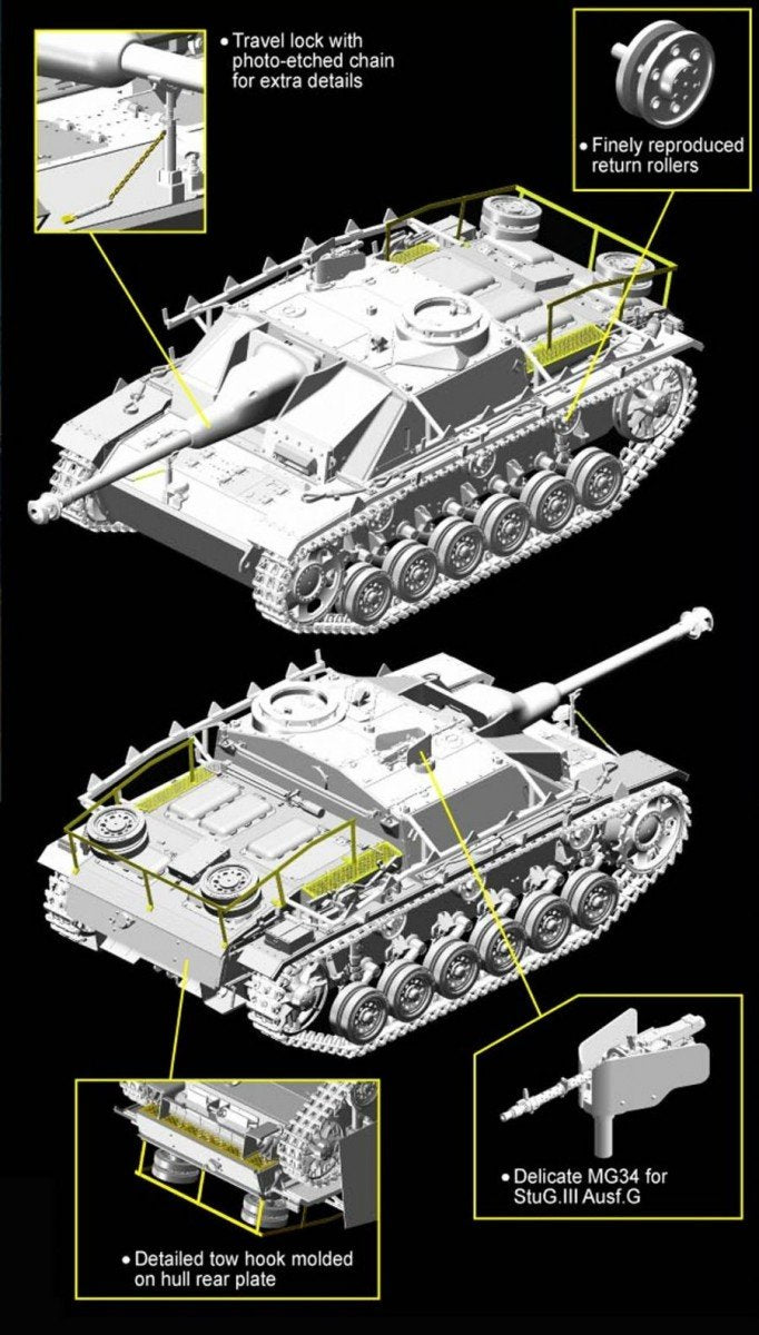 Dragon 6593 StuG.III Ausf.G Production tardive décembre 1944 (1/35) – image 2