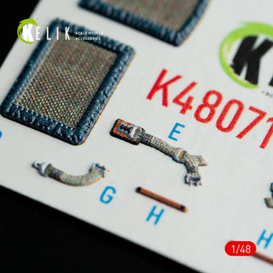 KELIK K48071 AH-1G INTERIOR 3D DECALS FOR ICM/SPECIALHOBBY KIT 1/48 – zdjęcie 7