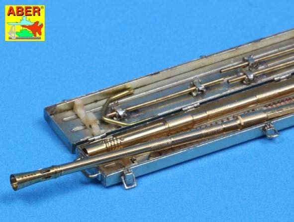 Aber 35L-089 Ensemble de 2 canons de canon allemands de 2 cm L/65 pour Flak 38 avec boîte de rangement (1/35) – Bild 6
