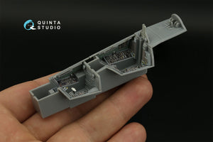 Intérieur imprimé en 3D et coloré sur papier décalcomanie Quinta Studio QD48395 F-14A (Hobby Boss) 1/48 – immagine 9