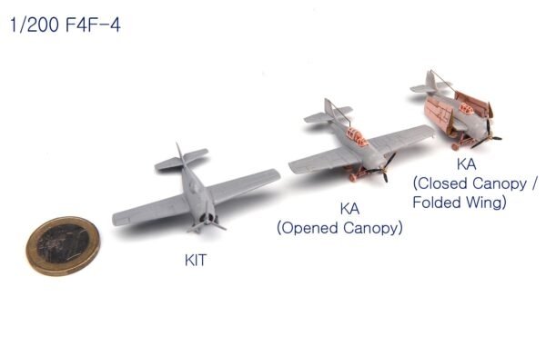 MK1 Design MS-20018 WW II USS DECK PLANE SET for CV-6 Enterprise 1/200 – zdjęcie 8