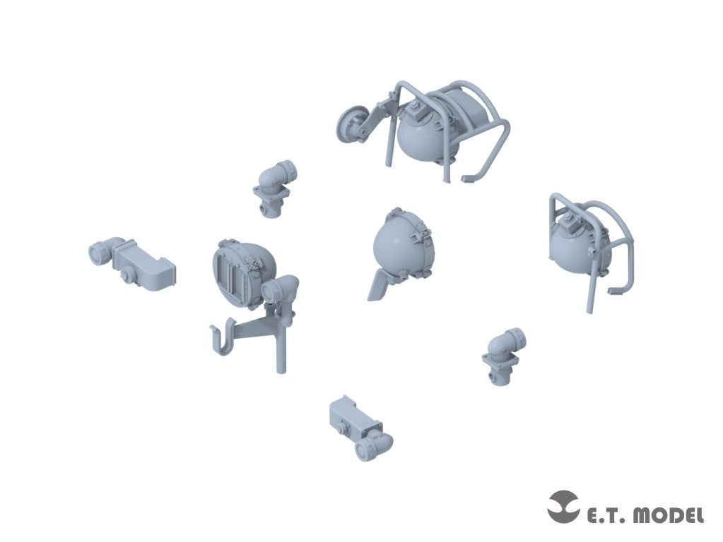 E.T. Model P35-275 Lights Set for Russian T-80U Family 1/35 – zdjęcie 2
