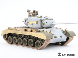 ET Model P35-058 US M26 PERSHING Char moyen Chenilles fonctionnelles (Impression 3D) 1/35 – image 7