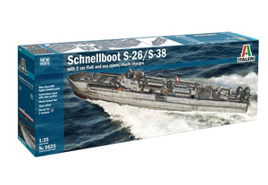 Italeri 5625 SCHNELLBOOT S-26 / S-38 1/35 – immagine 2