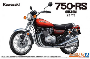 Aoshima 06676 Kawasaki Z2 750RS &amp;#39;73 Custom 1/12