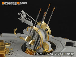 Maquette Voyager PE35329 Flakpanzer IV « Wirbelwind » allemand de 20 mm de la Seconde Guerre mondiale pour DRAGON 6540 au 1/35  – image 6