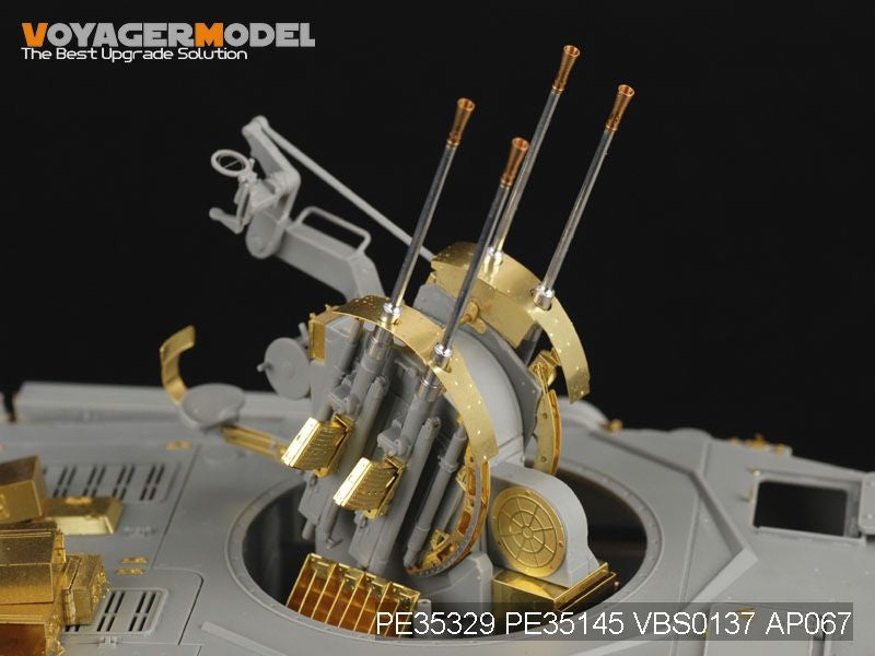 Maquette Voyager PE35329 Flakpanzer IV « Wirbelwind » allemand de 20 mm de la Seconde Guerre mondiale pour DRAGON 6540 au 1/35  – image 6