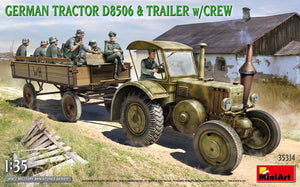 MiniArt 35314 Tracteur allemand D8506 et remorque avec équipage 1/35