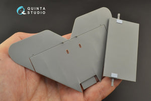 Intérieur imprimé en 3D et coloré sur papier décalcomanie Quinta Studio QD24001 Fokker Dr.1 (Meng) 1/24 – image 5