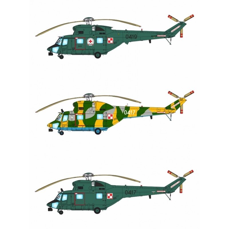 Answer AA48003 PZL W-3RL Sokół Sar Hélicoptère de l&amp;#39;Armée Polonaise 1/48 – image 9
