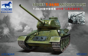 Bronco MB32001 T-34/85 Char moyen soviétique 1/32