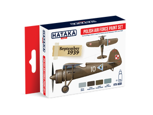 Coffret de peinture Hataka HTK-AS01 pour l&amp;#39;armée de l&amp;#39;air polonaise (4 x 17 ml) – image 3