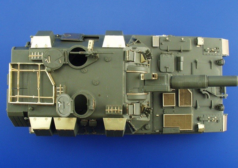 Eduard 35566 Canon automoteur britannique AS-90 de 155 mm, échelle 1/35, Trumpeter – immagine 9